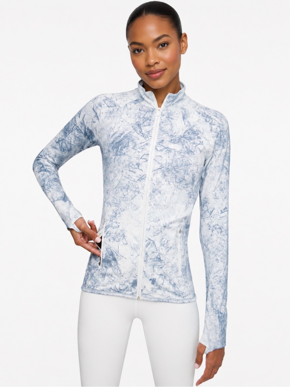 Lululemon Ebb To Train Zip-Front Jacket Sz 8